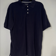 Arizona Jean Company Black Polo Shirt Casual Wear - $8.82