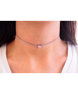 3Ct Cut Lab-Created Sapphire &amp; Cz Women&#39;s Tennis Choker Necklace in 925 ... - £177.77 GBP