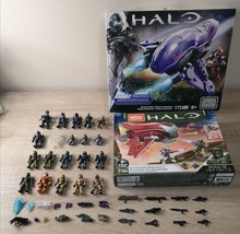 Halo Mega Bloks Lot. 2 Brand New Sets + 20 Additional Figures with Weapons. - £102.26 GBP