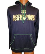 Notre Dame Fightin’ Irish Hoodie Sweatshirt Russell Athletics Men&#39;s Medium - £19.65 GBP