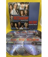 ✈️  Grey&#39;s Anatomy: Season Three 3 (7-Disc DVD Set, 2007, Seriously Exte... - $173.05 MXN