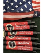 TRUMP 45-47th PEN (6) RED PRESIDENT SIGNATURE REPUBLICAN GOP MAGA NEW - $335.95 MXN
