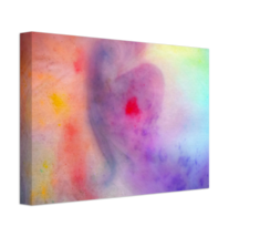 The Loving Heart by John - 8 x 12&quot; Quality Stretched Evocative Canvas Print - $35.00