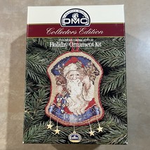 Creative World DMC Counted Cross Stitch Holiday Ornament Kit Santa Claus... - €7,41 EUR