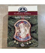 Creative World DMC Counted Cross Stitch Holiday Ornament Kit Santa Claus... - $158.14 MXN