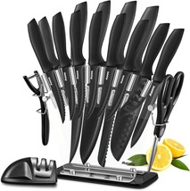 17-Piece Set Of German Stainless Steel Kitchen Knives From Midone That Also - £36.79 GBP