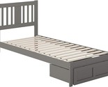 AFI Tahoe Twin Extra Long Bed with Foot Drawer and USB Turbo Charger in ... - $465.99
