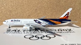 Delta Boeing 777-200ER N864DA Salt Lake Olympics Gemini Jets GJDAL128 1:400 RARE - £63.90 GBP