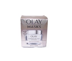 Olay Masks Overnight Brightening Gel Mask with Vitamin C 1.7 oz New in Box - £11.05 GBP