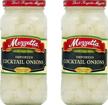 Mezzetta Imported Cocktail Onions, 2-Pack 16 oz Glass Jars - £25.65 GBP