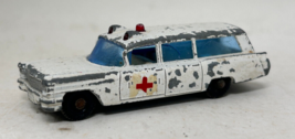 Vintage Lesney Matchbox S&amp;S Cadillac Ambulance #54 - £3.17 GBP