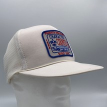 Boy Scouts Hat Cap Patch Snapback White Scout Expo Mohrs Adjustable Vint... - $13.54