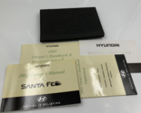 2002 Hyundai Santa FE Owners Manual with Case OEM N01B18007 - $26.99
