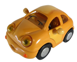 Chevron Mini  Yellow Toy Car Bailey Bouncer  #19 Car with Eyes - $12.19