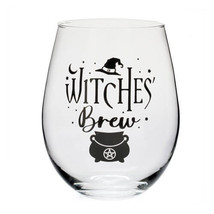 Stemless Wine Glass - Witches&#39; Brew - £22.23 GBP