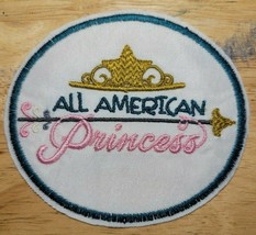 All American Princess - Sew on/Iron On Patch  10544 - £4.68 GBP