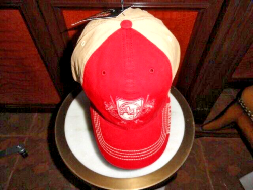 Primary image for Arturo Fuente  Red and Tan Embroidered Baseball Cap NWT