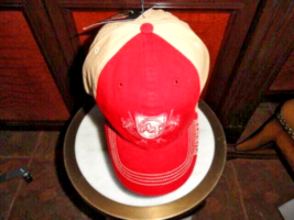 Arturo Fuente  Red and Tan Embroidered Baseball Cap NWT - $95.00