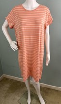 NWT Women&#39;s Sanctuary Striped So Twisted Tee T-Shirt Dress Sz XL - £31.55 GBP