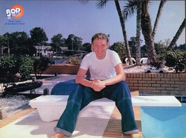Nick Carter barefoot - Backstreet Boys - 11" x 8" Teen Mag Pinup Mini Po... - $12.94