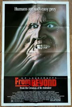*H.P. Lovecraft&#39;s FROM BEYOND (1986) Fear the Resonator! Horror 1-Sheet VF- - £74.27 GBP