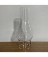 Clear Glass Chimney For  Oil Lamp 6.5” High 2” Base Fitter And 1.5”Top - £6.93 GBP