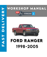 FORD RANGER 1998 1999 2000 2001 2005 SERVICE REPAIR WORKSHOP MANUAL - $132.08 MXN