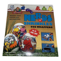 Vintage Doc Hinkles 1986 NERDS candy Shrinkles 12 Egg Wrappers for Easte... - $9.70