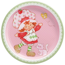 Strawberry Shortcake Party Lunch Plates Birthday Party Supplies 8 Per Package - £3.75 GBP