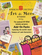 American Greetings Arts &amp; More Store CD-Rom by Mindscape ~ 1998 - £13.38 GBP