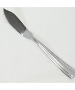 Oneida Flourish Butter Knife 6 7/8&quot; Stainless Rope Edge - £7.70 GBP