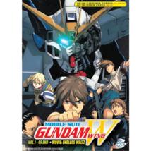 DVD Anime Mobile Suit Gundam Wing Complete TV Series  (1-49 End) + Movie Eng Dub - $34.97