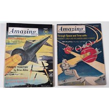PULP Amazing Stories March 1962- Frank Herbert Rocket cover Vol. 36 No. 3 - £21.57 GBP