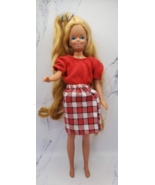 Mattel 80s Barbie Hot Stuff Skipper Extra Long Hair - $9.89