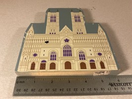 1995 Cat Meow Village Cathedral Series Winchester Cathedral Hampshire - £7.81 GBP