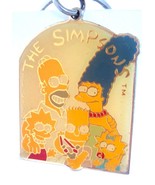 The Simpsons Vintage 1990 Matt Groening Keychain Bart Family Key Chain M... - £15.81 GBP