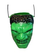 Y2K Vintage Marvel The Hulk Blow Mold Halloween Candy Bucket Pumpkin Pai... - $344.75 MXN