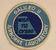 GALILEO II AIRBORNE LABORATORY NASA 712 CV990 - Patch - £23.53 GBP