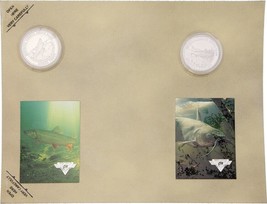 Collectible Coins TroutCatfish - £4.74 GBP