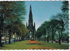 United Kingdom UK Postcard Edinburgh Sir Walter Scott Monument  - $2.10