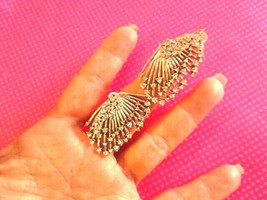 Crystal wide wing ear jackets - £9.35 GBP