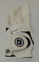 Footjoy FJ white black Left Golf Glove Size Medium - $9.85