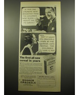 1932 Quaker Crackels Cereal Ad - Is this the crunchy new breakfast food - £14.55 GBP