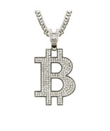 Silver Layered real Gold Filled Hip hop Necklace and Pendant Icedout - $367.45 MXN