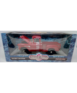 1955 Chevy 3100 Stepside Pickup ERTL American Muscle 1996 1:18 Scale Red... - £57.97 GBP