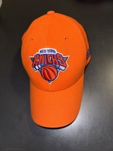 New York Knicks Baseball Hat Cap Adult Adjustable Orange &#39;47 Mens Cotton NBA - £7.78 GBP