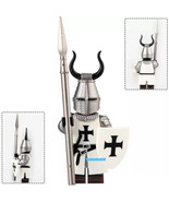 Medieval Teutonic Knight Custom Printed LEGO Minifigure Toy Gift - $2.99