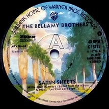 Bellamy Brothers - Satin Sheets / I'm The Only Sane Man Left Alive [7" UK 45] image 2