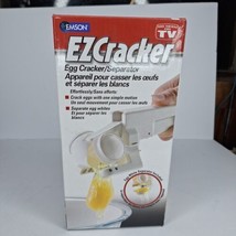 EZ-Cracker, Handheld Egg Cracker &amp; Yolk Separator, Kitchen Tool Seen On TV - $9.89