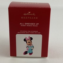 Hallmark Keepsake Christmas Tree Ornament Disney Minnie Mouse All Dresse... - $24.70
